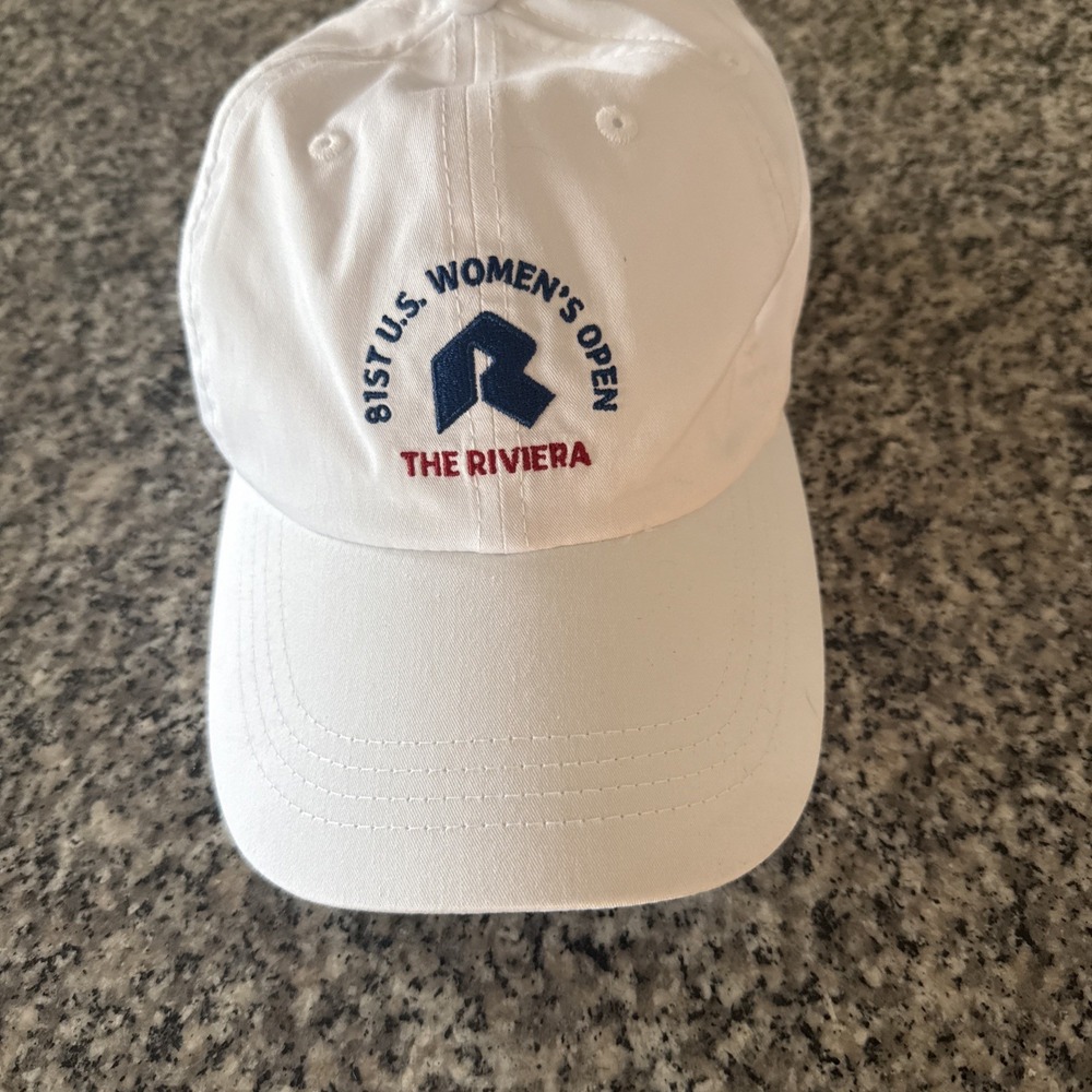 Peter Millar 81st U.S. Women's Open Golf Hat Cap USGA Member White The Riviera